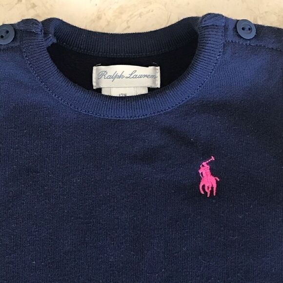 Ralph Lauren Knit Striped Mod Dress - Picture 3 of 4